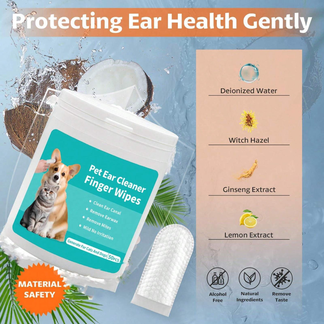 Ear Cleaning Wipes