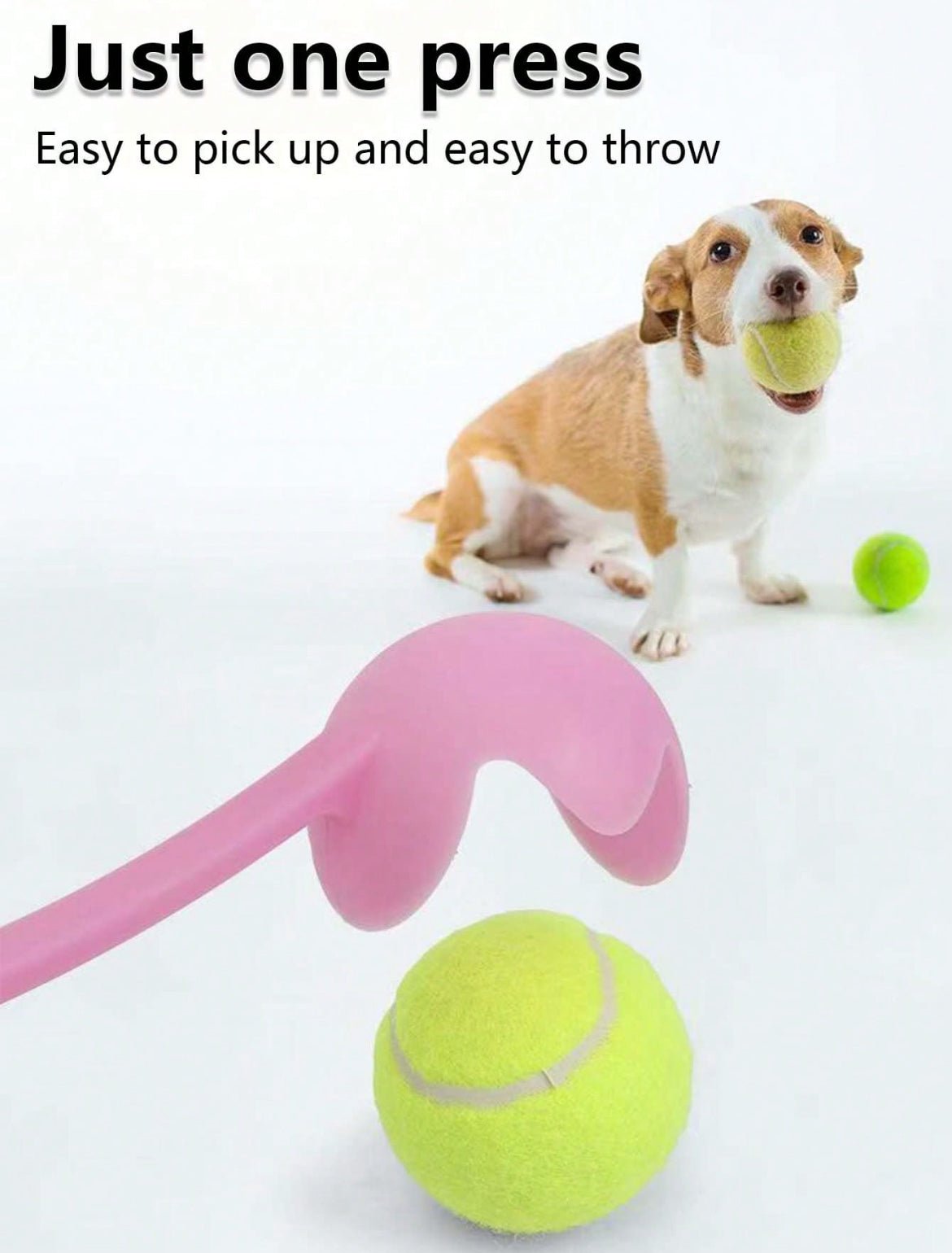 Ball Thrower with Tennis Ball