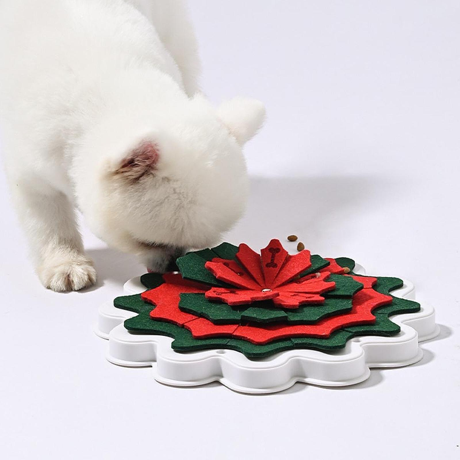 Snowflake Shaped Treat Snuffle Toy