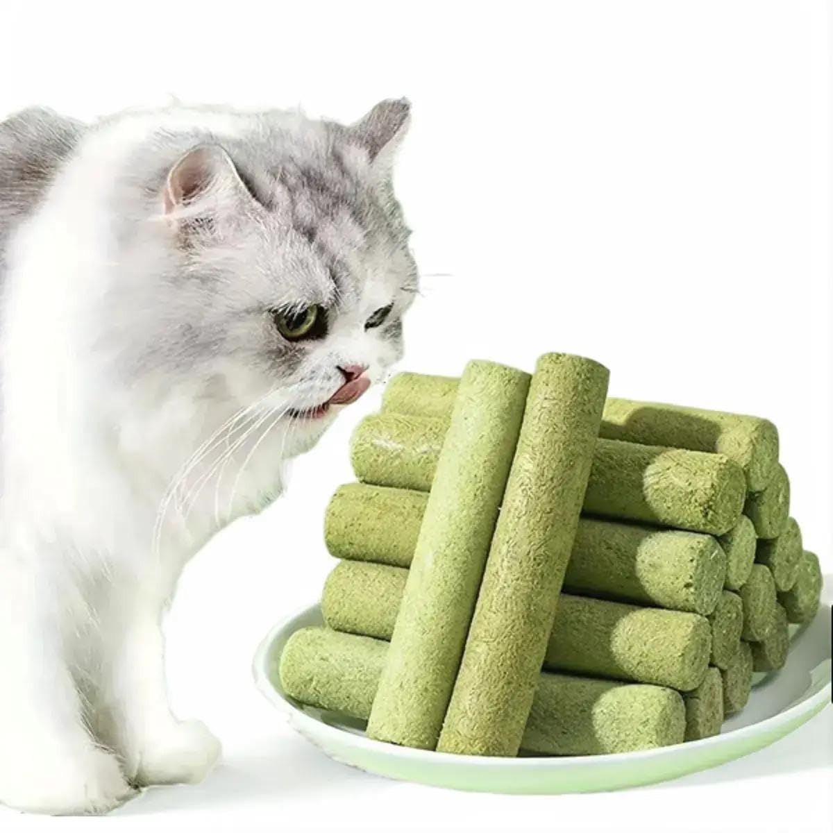 Freeze-Dried Cat Grass Sticks