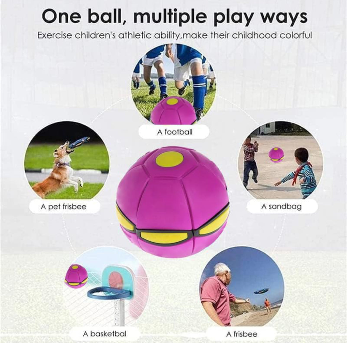 Flat Ball Toy