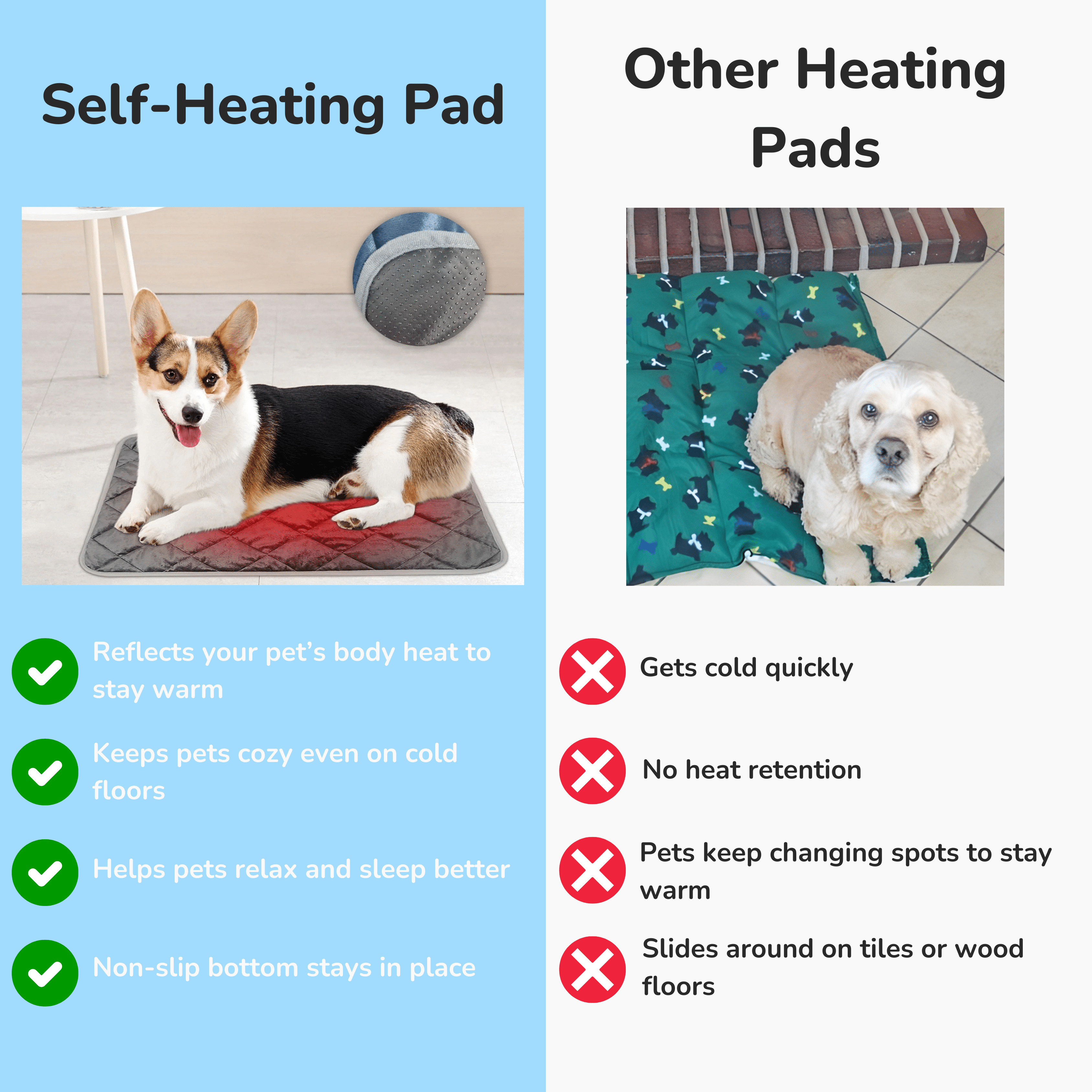 Self-Heating Pad