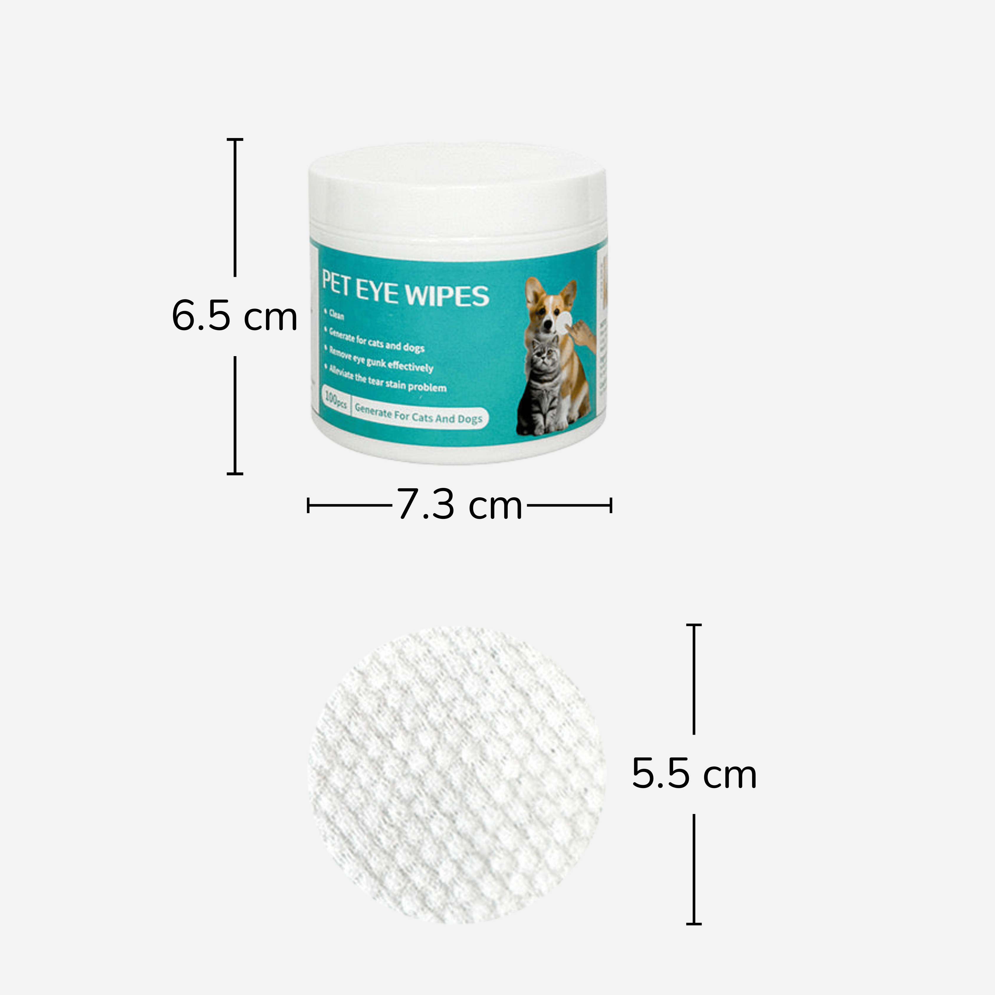 Tear Stain Remover Wipes