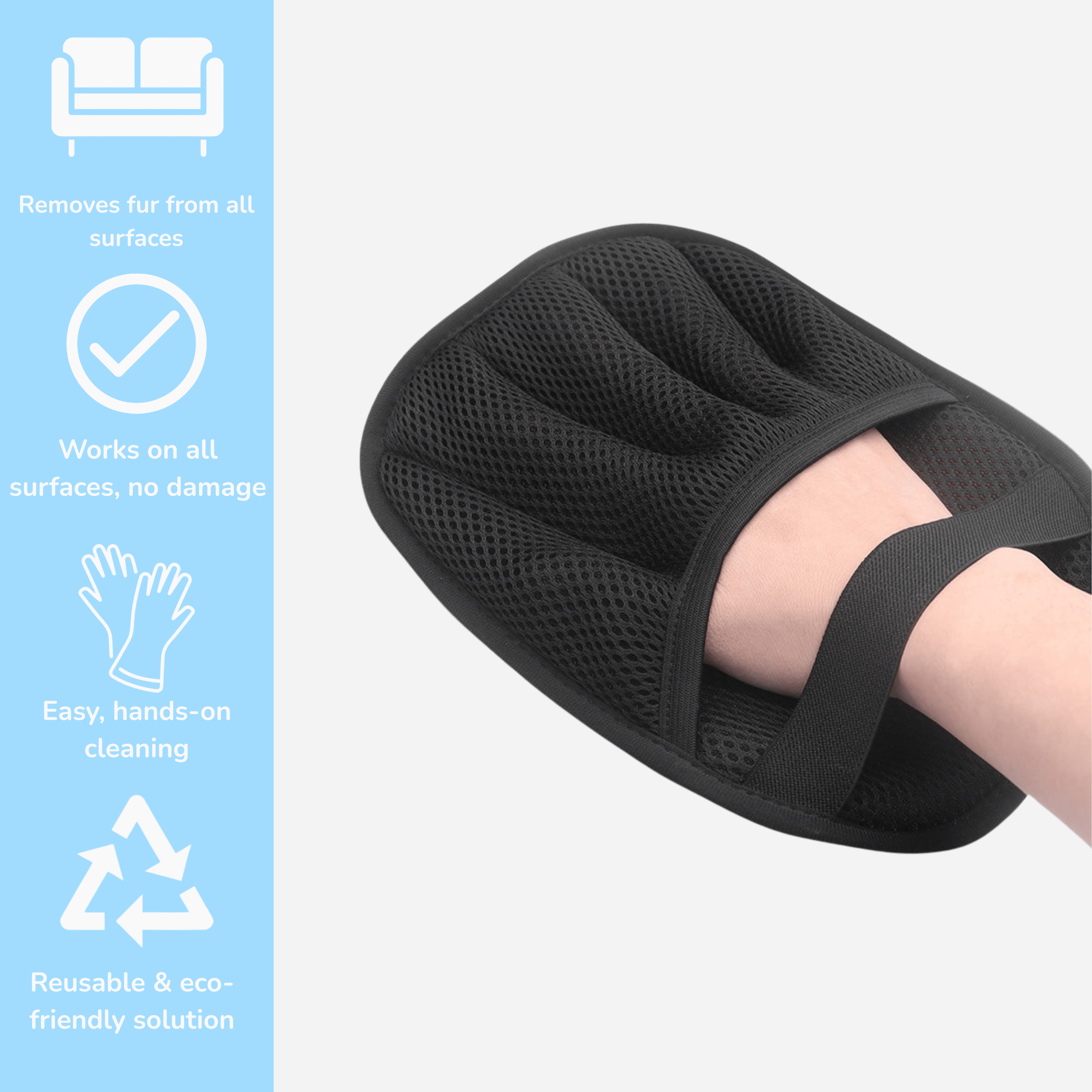 Pet Hair Remover Glove 2.0
