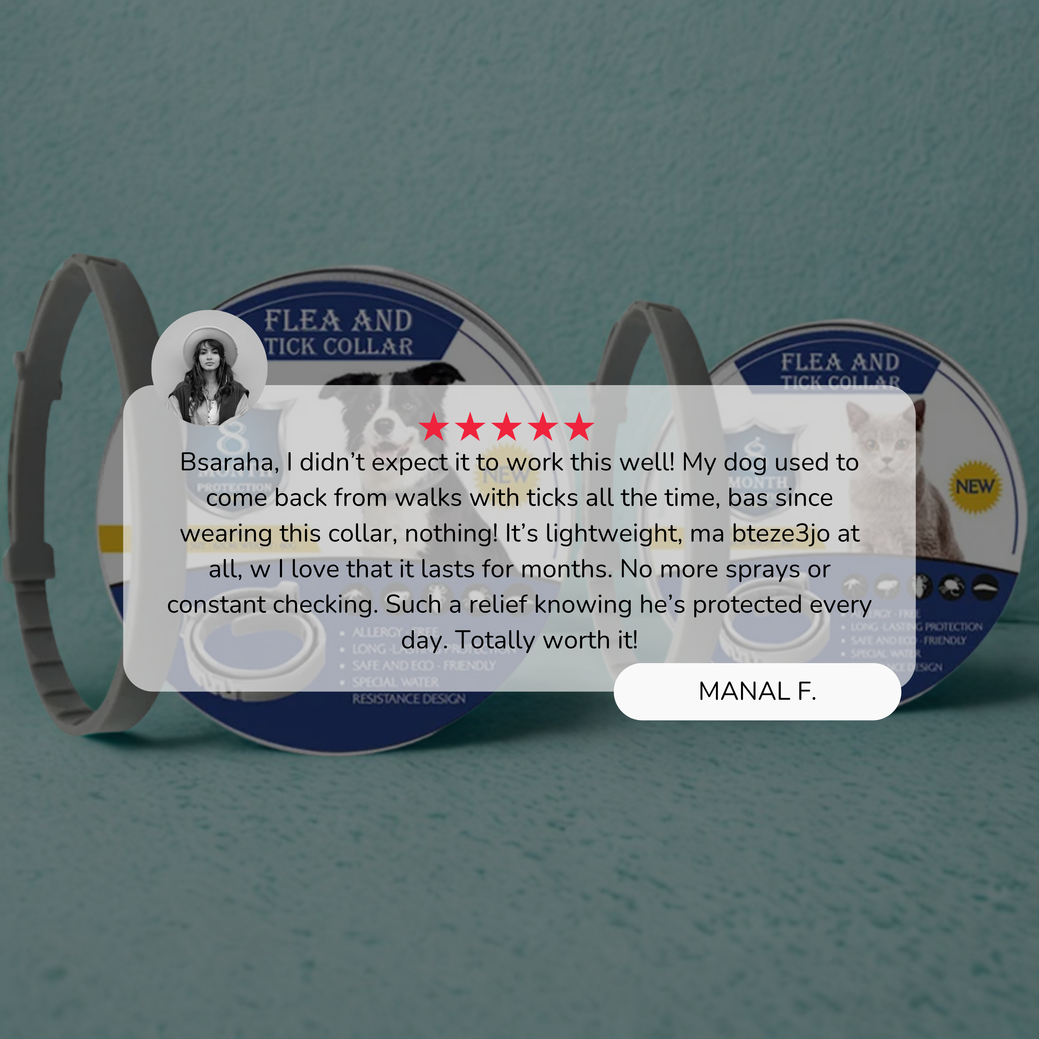 Flea & Tick Repellant Collar