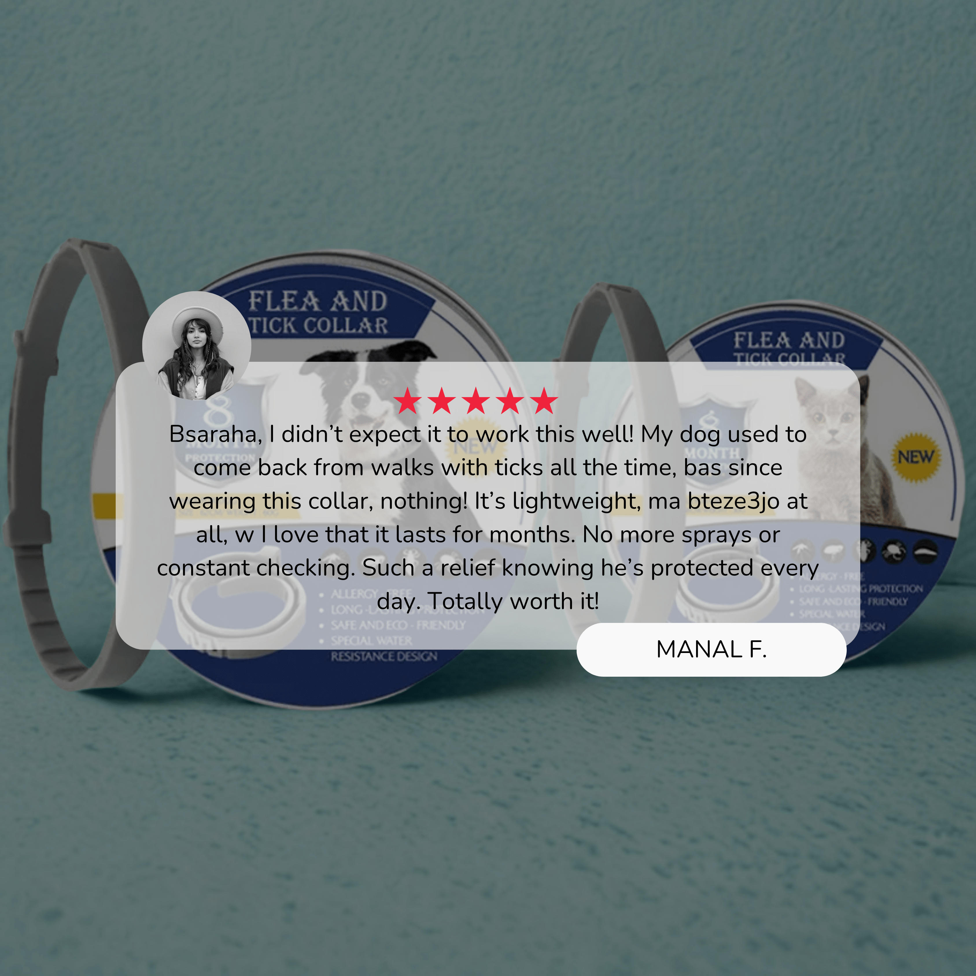 Flea & Tick Repellant Collar