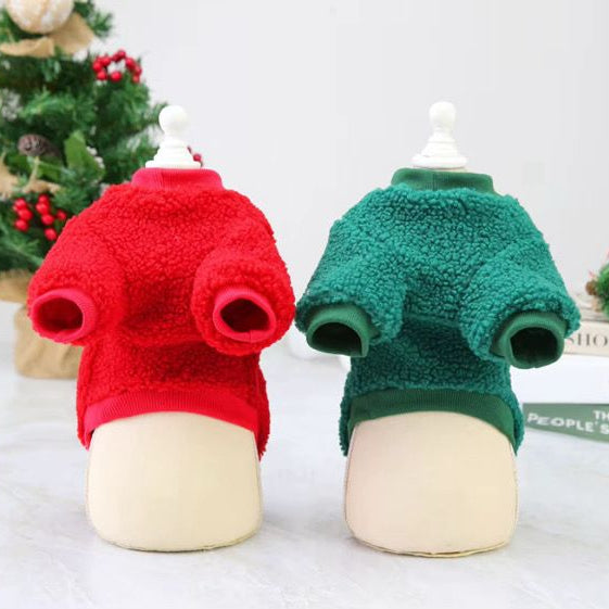 Christmas Sweater with Nose & Antlers