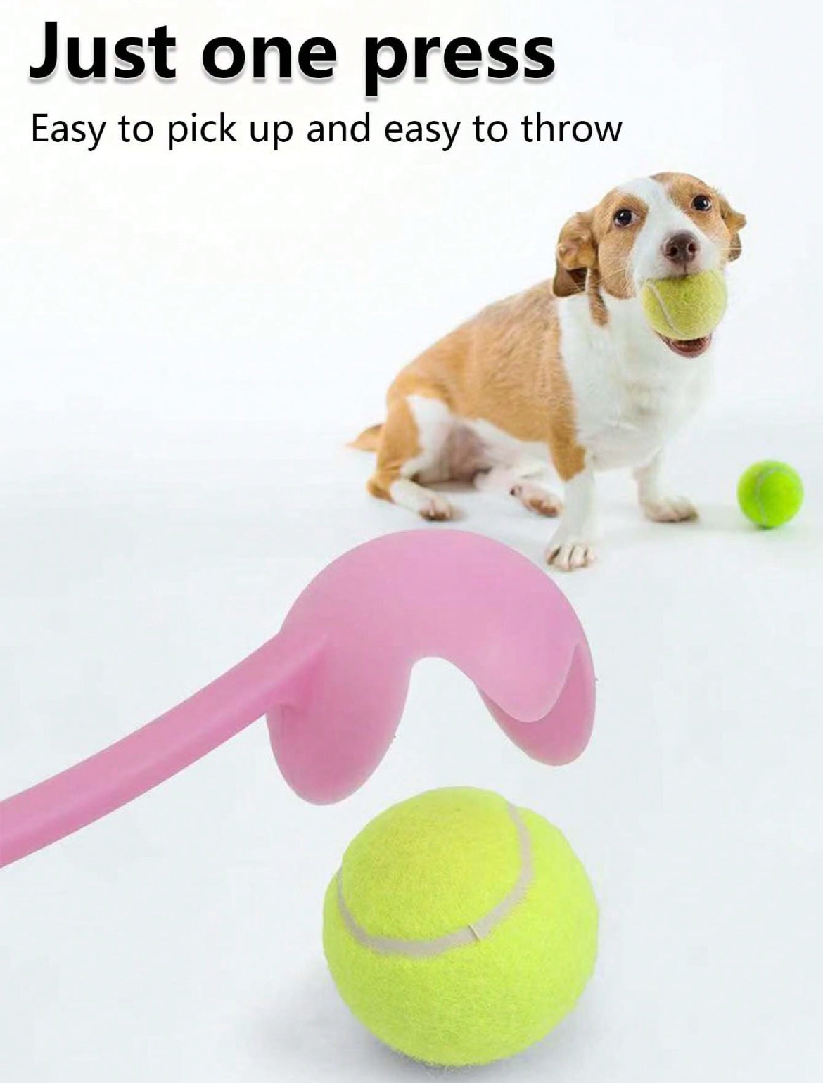 Ball Thrower with Tennis Ball