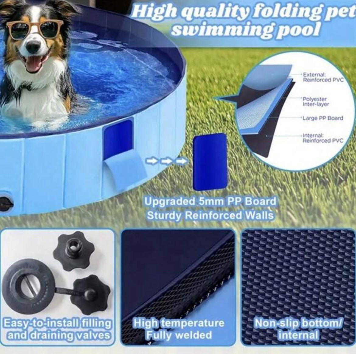 Foldable Pet Pool