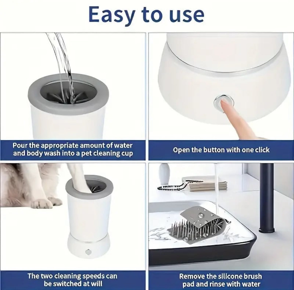 Automatic Paw Cleaner