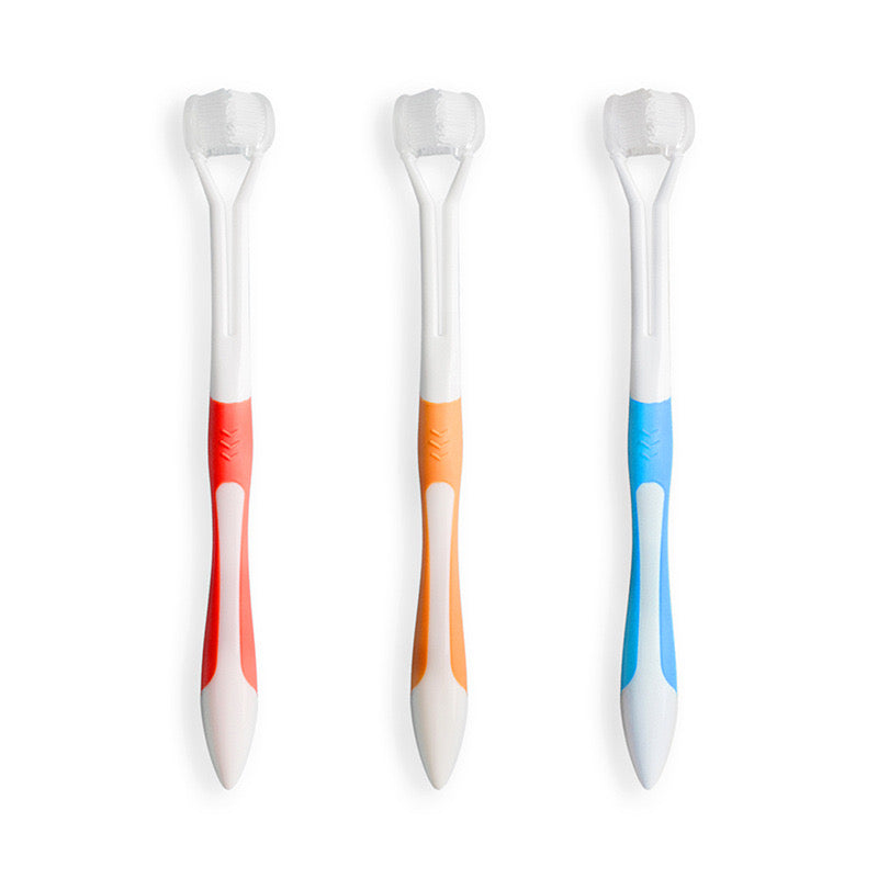 3 Sided Toothbrush