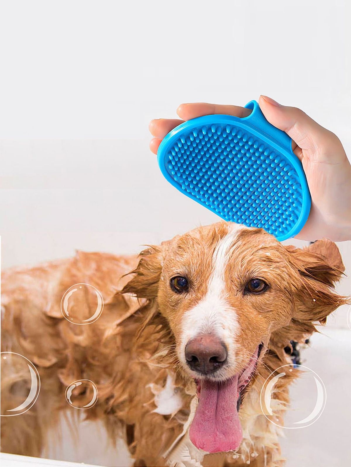 Rubber Hand Brush