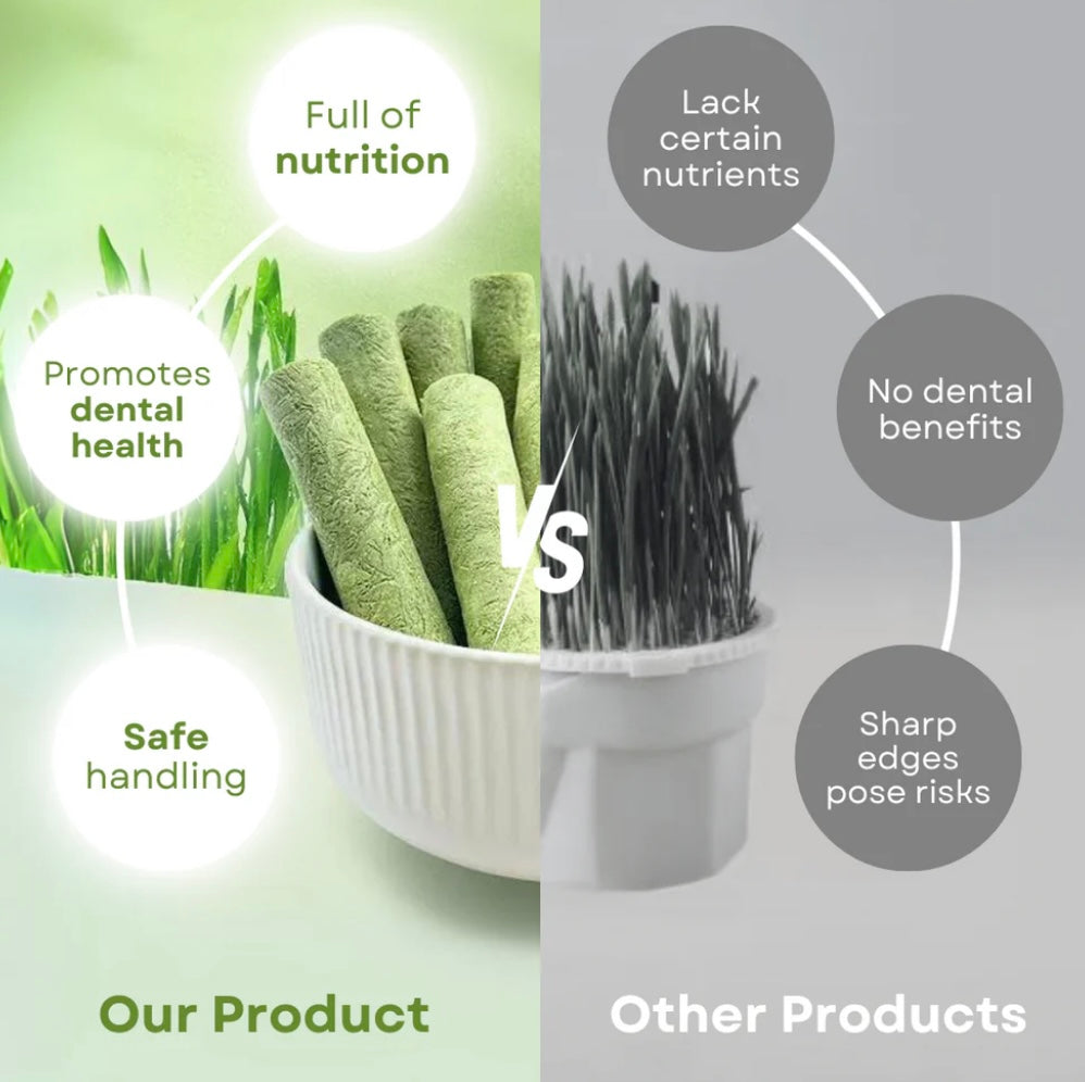Freeze-Dried Cat Grass Sticks