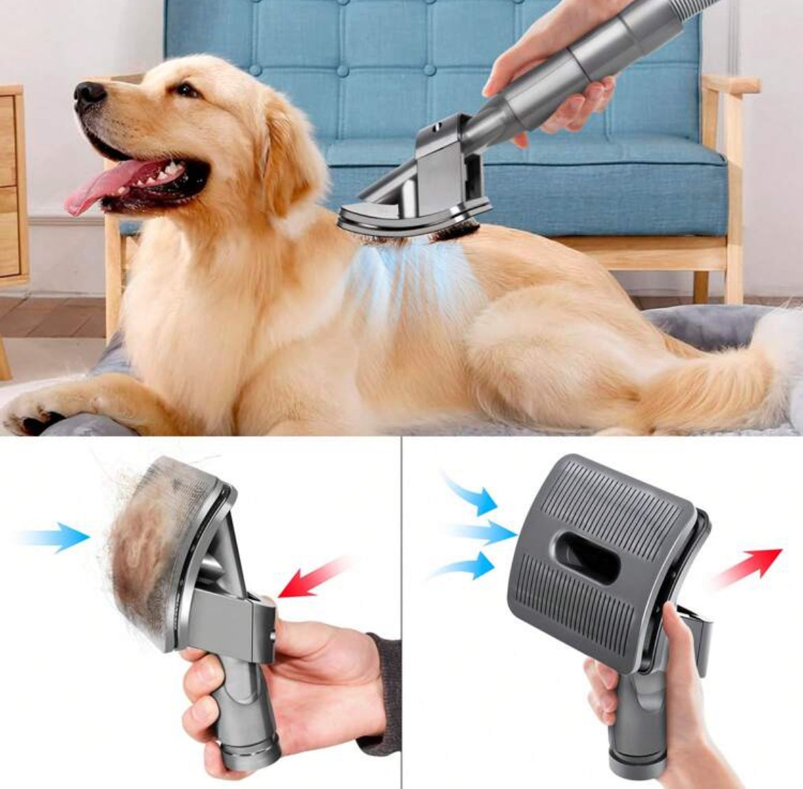 Easy Apply Vacuum Brush Head