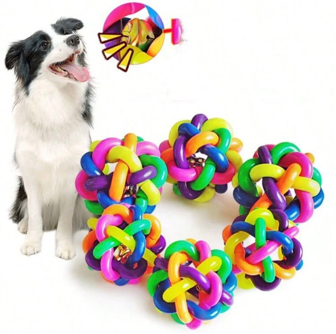 Silicone Ball with Bell Inside