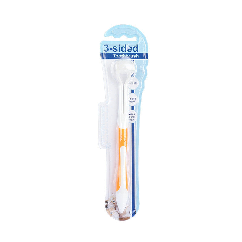 3 Sided Toothbrush