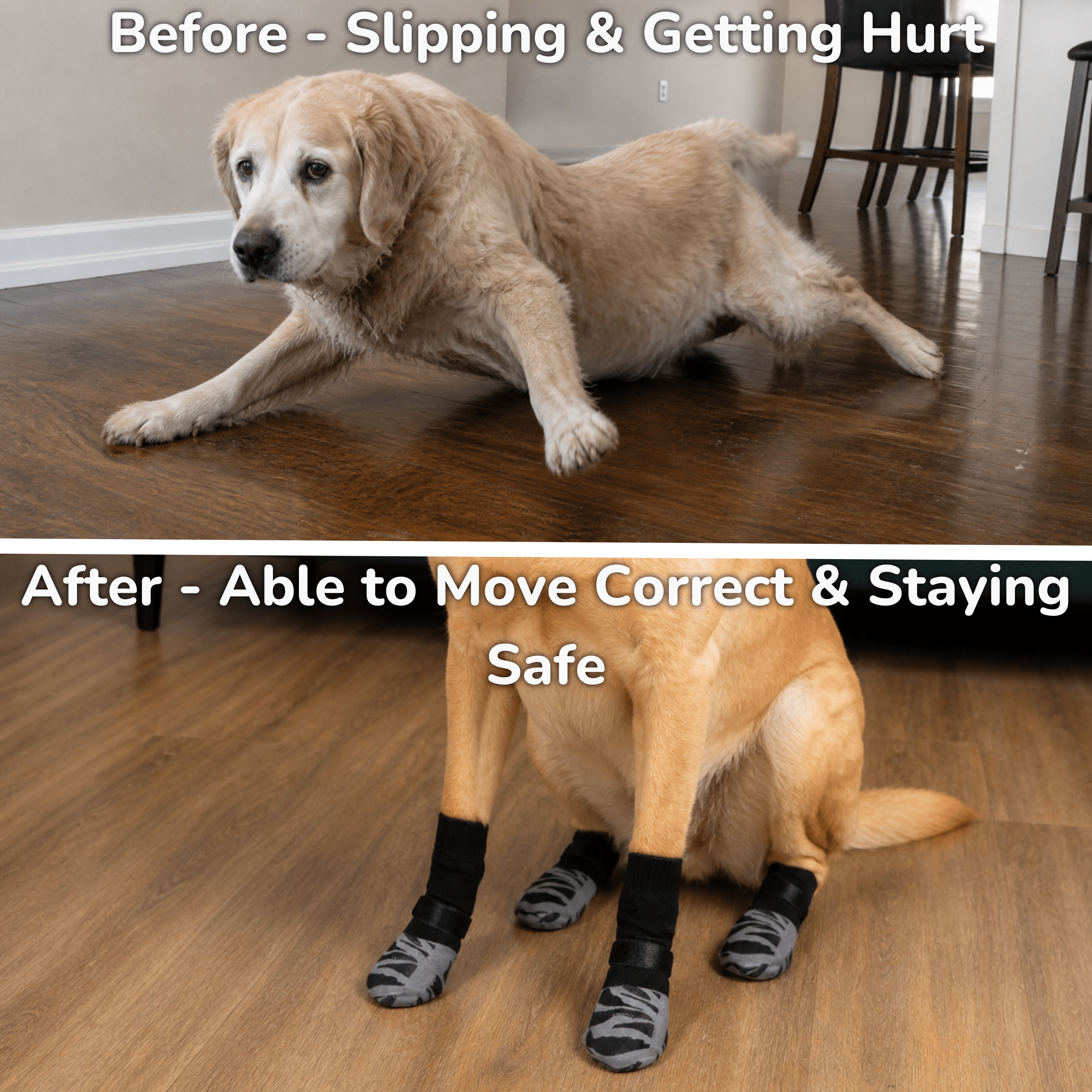 Premium Non-Slip Dog Socks