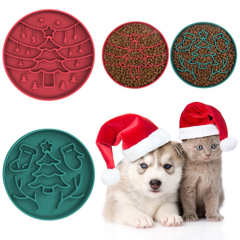 Pet Christmas Lick Mat