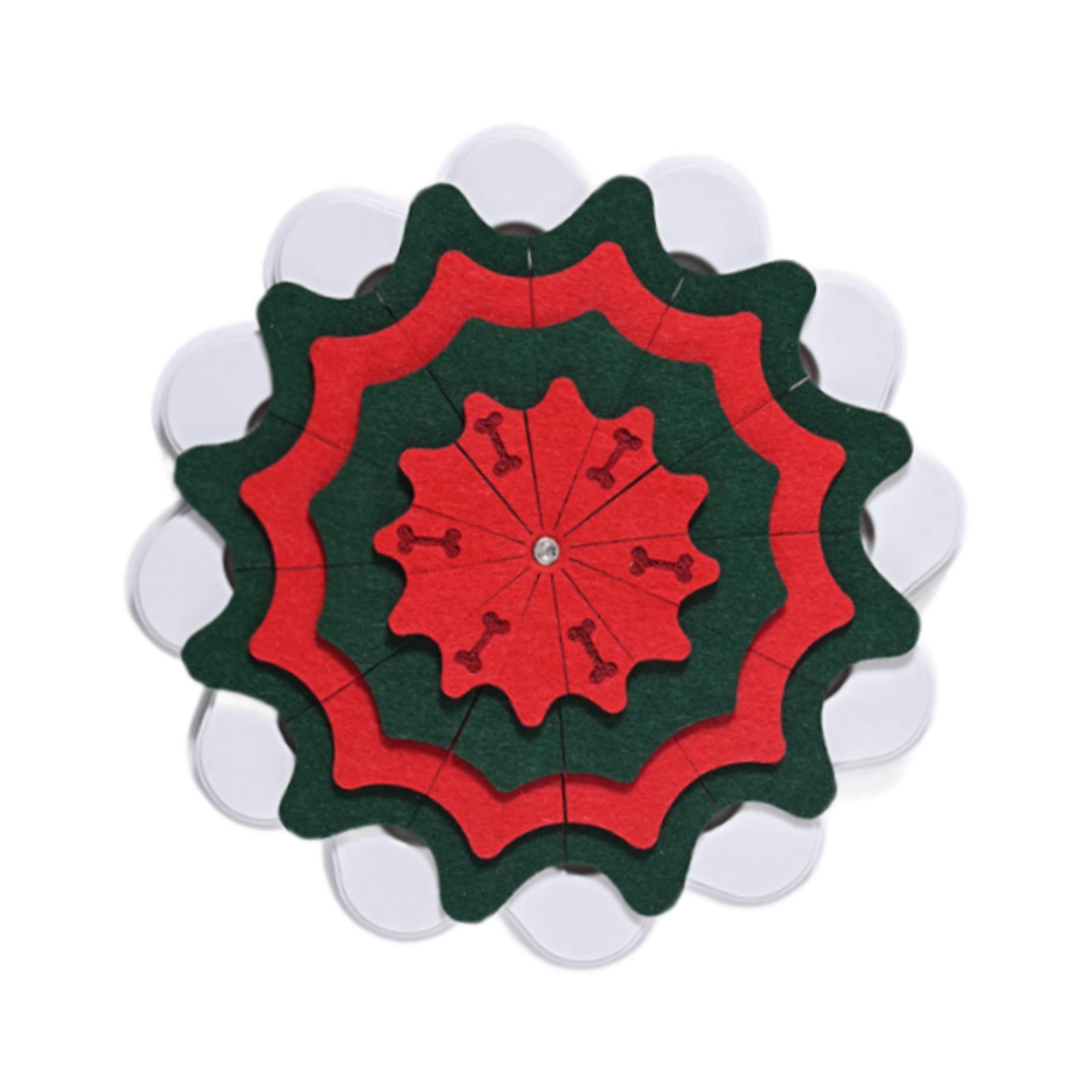 Snowflake Shaped Treat Snuffle Toy